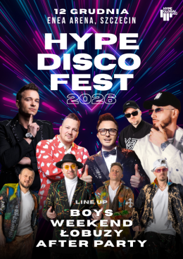 Hype Disco Festiwal — Szczecin, 12 grudnia 2026